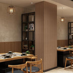 Peel and Stick PVC Slat Wall Panels, Wood Grain Self-Adhesive Soundproof - Image 3