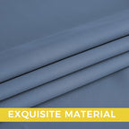 NICETOWN Stone Blue Energy Saving Drapes - Image 5