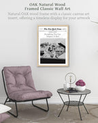 iHery Everything You Can Imagine Is Real Framed Trendy NewsPaper Wall Art - Image 7