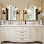Vanity Bathroom Mirror for Wall, 2 Pack 30"x20" Arched Bathroom Mirror for Over - Image 7