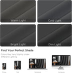 CUCRAF Dark Grey Blackout Curtains Customize, Rod Pocket Room Darkening Curtain - Image 4
