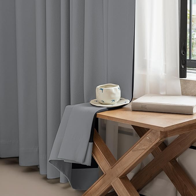 FMFUNCTEX 100% Blackout Curtains - Image 5