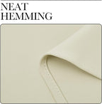 NICETOWN Beige Room Darkening Curtains 108" Long - Image 7