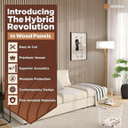 Avana Modern Acoustic Wood Wall Panel –93.2x11.25 Inch Panels – Fits 94x12 - Image 2