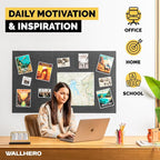 WALLHERO Cork Boards for Office, Dart Board Wall Protector, Cork Board - Image 5