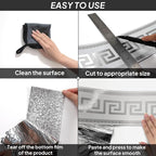 Peel and Stick Wallpaper Borders, Waterproof Self-Adhesive PVC Foam Wall Base - Image 7