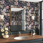 Jeweluck Vintage Floral Peel and Stick Wallpaper Floral Contact Paper 16.9" x - Image 6