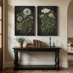 Large Framed Vintage Botanical Wall Art - Image 8