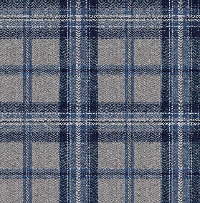 NextWall Harry & Grace Herringbone Plaid Premium Matte Non-Woven Peel and Stick by NextWall