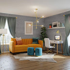 WADILE Grasscloth Peel and Stick Wallpaper 15.7in x 787.4in, Textured Contact - Image 6