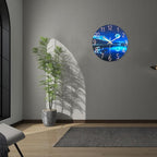 Large Wall Clocks for Living Room Decor Glass 20 Inch Analog Wall Clocks - Image 4