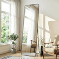 Delma Full Length Mirror, Wall Mounted, Freestanding or Leaning, Rounded by Delma