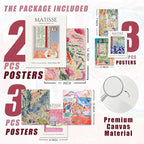 uniro Matisse Wall Art Prints, Matisse Eclectic Wall Decor, Henri Matisse - Image 6