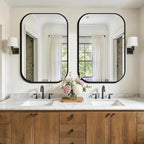 FICTOR Bathroom Vanity Mirror for Wall, 2 Pack 26" x 38" Rectangle Bathroom - Image 3