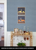NuWallpaper x Society Social Classic Faux Grasscloth Peel and Stick Wallpaper - Image 3