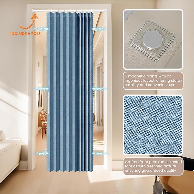 AJAZZ Blackout Accordion Door - Image 5