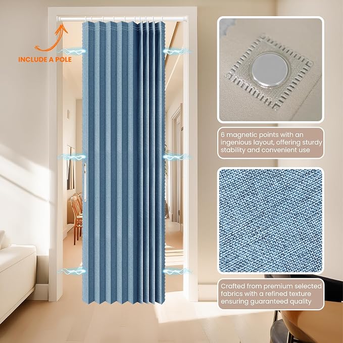 AJAZZ Blackout Accordion Door - Image 5