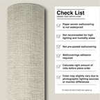 Ansehan Wallcovering W711 Terraces Collection 36" W x 8 Yard L, Natural Paper - Image 7
