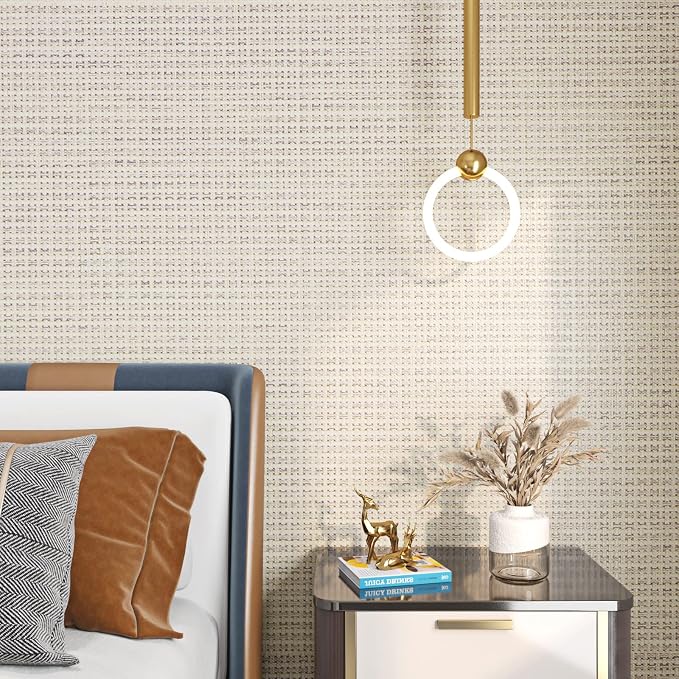 FunStick Beige Wallpaper Stick and Peel - Image 3