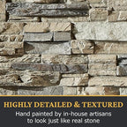 AZ Faux High-Density Polyurethane Faux Stone Flush Outside Corner - Image 6