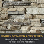 AZ Faux High-Density Polyurethane Faux Stone Interlocking Outside Corner - Image 6