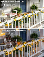 suddus Artificial Sunflower Garland - Image 6