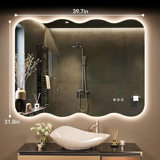 Hasipu Wavy Full Length Mirror - Image 2