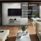 Wall!Supply 3D Wall Panels – Faux Brick, Covers 25.84 Sq Ft - Image 3