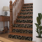 Extra Long Dark Floral Peel and Stick Wallpaper 17.5In x 32.8Ft, Vintage - Image 6