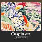 Framed Matisse Wall Art for Living Room, 6 Pieces Abstract Colorful Canvas - Image 9