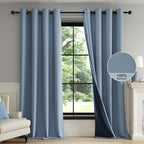 FMFUNCTEX 100% Blackout Curtains by Fmfunctex