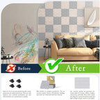12Pack Acoustic Wall Panels, Honeycomb Self-Adhesive Sound Proof Foam Panels - Image 6