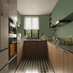 Green Peel and Stick Wallpaper 118.1''x17.7'' Green Contact Paper - Image 5