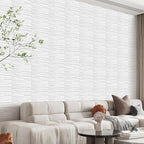 Heikki 30 Pack 3D Wall Panel for Interior Wall Décor, PVC Flower Textured Wall - Image 6