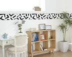 FLFK Black and White Design Wallpaper Border - Image 5