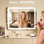 ROLOVE 23"x18" Gold Vanity Mirror - Image 6
