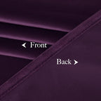 NICETOWN Purple Velvet Curtains 90 inch Long - Image 8