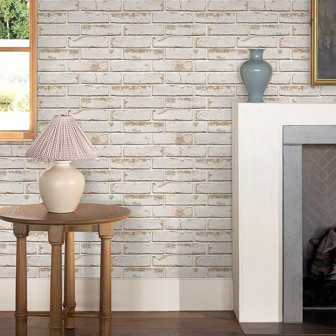 Commomy 3D Peel and Stick Brick, Ultralight Thin PVC Faux Brick Wall Panels - Image 6