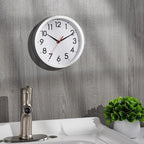 AKCISOT Wall Clock, Modern Small Wall Clocks Battery Operated 8 Inch, Silent - Image 6