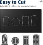 NIGHTON Portable Blackout Curtains 71"×57" Strong Hook and Loop Tape Strips - Image 5