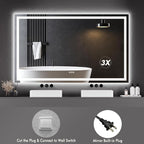 GarveeHome 60x36 LED Bathroom Mirror - Image 9