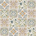 Wudnaye Bohemian Wallpaper Peel and Stick Faux Tile Contact Paper 17”×393” Tile by Wudnaye