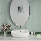 CRE8TIVE Large Size Mint Green Grasscloth Peel and Stick Wallpaper Textured - Image 4