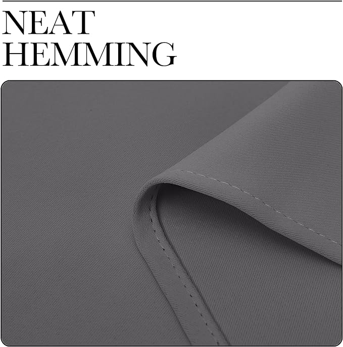 NICETOWN Bedroom Curtains Blackout Drapery Panels, Three Pass Microfiber - Image 6