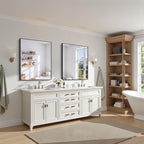 KOCUUY Black Bathroom Mirror, 30x36 Inch Rectangle Mirror - Image 2