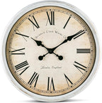 Bernhard Products Large Decorative Wall Clock 20 Inch Silent Non Ticking by BernhardProducts