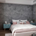 16"×354" Grey Blue Concrete Contact Paper 3D Extra Thick Faux Cement Concrete by 3YECAO
