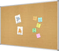 Lockways Large Cork Board Bulletin Board, Bulletin CorkBoard 72 x 36 Inch by Lockways