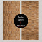 Wall!Supply 3D Wall Panels – Reclaimed Vertical Asian Teak Wood – Home Decor - Image 7