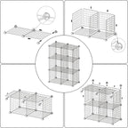 C&AHOME Wire Cube Storage, 6 - Image 9